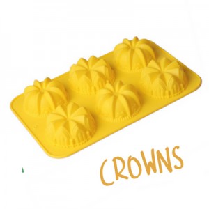 Crown Silicone Soap Mould 